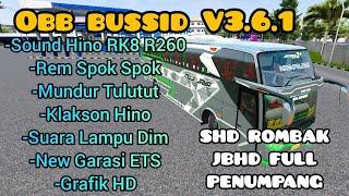 UPDATE OBB BUSSID V3.6.1 SOUND SUOSS HINO RK8 R260 | BUS SIMULATOR INDONESIA