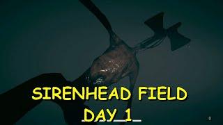 SirenHead Field Day 1 Gameplay (Horror game)