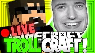 CRAINER KNOWS HOW TO TRIGGER ME! in Minecraft: Troll Craft!