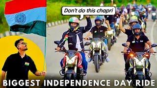 Don't do this Dear Chapri's | Crazy Independence Day Bike Ride Assam