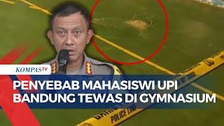 Rekaman CCTV Mahasiswi UPI Bandung Meninggal Usai Jatuh dari Lantai Dua Gedung Gymnasium