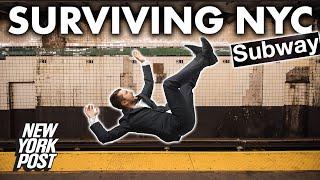 What if you get pushed on the subway | Survival Guide to NYC Episode 3 | New York Post
