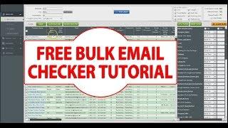 Free Bulk Email Checker Tutorial