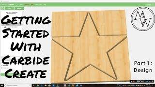 Carbide Create Shapeoko Basics - Part 1: Design // CNC Woodwork