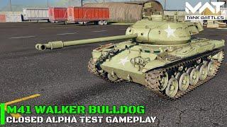 From Sea To Land Battle! First Experience Battle In MWT Tank Battle Closed Alpha Test