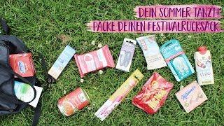 Packe Deinen Festivalrucksack