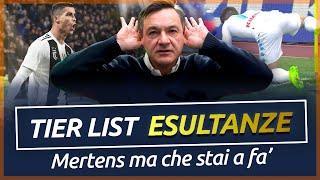 Mertens ma che stai a fa'? Sciacquatevi la bocca! -  TIER LIST esultanze | Fabio Caressa