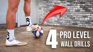 Professional Level Wall Passing and First Touch Drills | VERY DIFFICULT