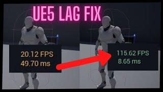 Unreal Engine 5 Editor Lag Fix | UE5 FPS Boost For Low End PC's