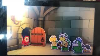 Playing The First 15 Minutes Of The New Paper Mario: The Origami King Game!