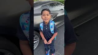 Son tells mom he has a crush at school already #shorts