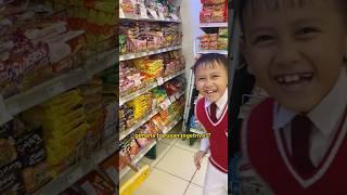 Ada ada aja gara gara ini Rayi joget di supermarket  #shortvideo #rayi #belanja #supermarket