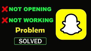 How to Fix Snapchat App Not Working Problem | Snapchat Not Opening in Android & Ios