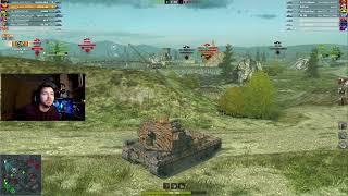 БАБАХА FV215b 183 С ЛУЧШИМИ ВЫСТРЕЛАМИ НА 9К УРОНА ● WoT Blitz