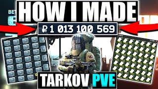 How I Made $1Billion Rubles in PVE! Escape From Tarkov PVE