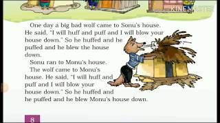 'Three little Pigs' Class 1- Chapter 1 NCERT English Audiobook