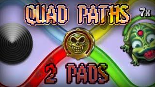 [Zuma's Revenge] 4-Paths Dual Pads (Custom level | Showcase)