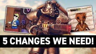 5 BIG CHANGES needed for Fallout 76!