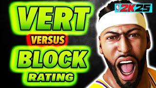 Vert vs Block rating: Which one weighs more?