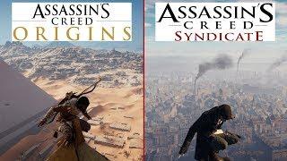 AnvilNext - ASSASSIN'S CREED ORIGINS Vs. SYNDICATE