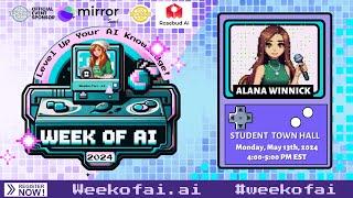 WeekofAI Student Town Hall w/ Alana Winnick