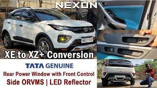 NEXON 2022 XE TO XZ + CONVERT||REAR POWER WINDOW WITH FRONT CONTROL||SIDE ORVMS||STEERING CONTROL