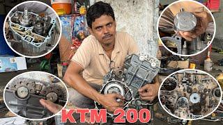 KTM duke 200 full engine ko kase fitting kare dekhye dosto full details ke shat