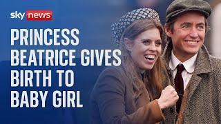 Princess Beatrice gives birth to 'tiny and absolutely perfect' daughter Athena