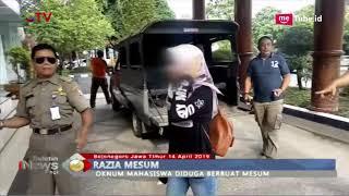 Satpol PP Bojonegoro Gelar Razia Mesum Rumah Kos, Petugas Amankan Mahasiswa Mesum - BIP 15/04