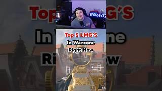 Top 5 LMG’s In Warzone Right Now #shorts #warzone