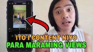 DADAMI ANG VIEWS NIYO DITO SA CONTENT NA TO. GAWIN NIYO TO!