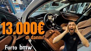 Furto bmw, oltre 13.000 € di danni!