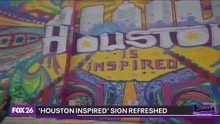 'Houston Inspired' sign refreshed