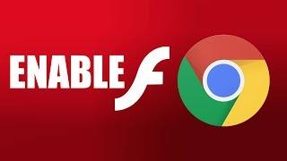 How to Enable Adobe Flash Player In Google Chrome | Easy Windows 10 Tutorial