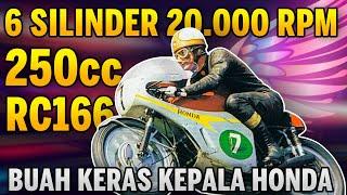 MOTOR 250cc BERMESIN 6 SILINDER! | Honda RC166 | Crazy 60's