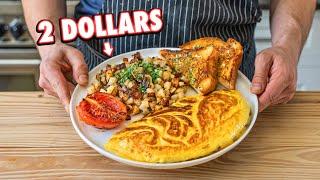 2 Dollar Gourmet Omelet Breakfast | But Cheaper