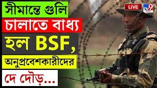 BIG BREAKING | BANGLADESH | সীমান্তে গুলি চালাতে বাধ্য হল BSF... | INDIA BANGLADESH BORDER | BSF