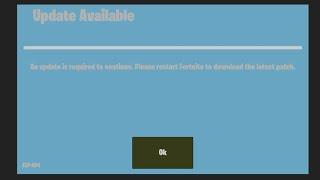 Stuck on Update Available Screen - Fortnite FIX