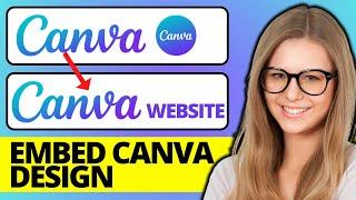 How To Embed Canva Design In Canva Website