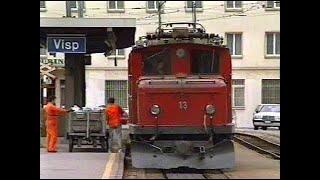 FERROCARRILES DE LOS ALPES - Brig-Visp-Zermatt/Suiza