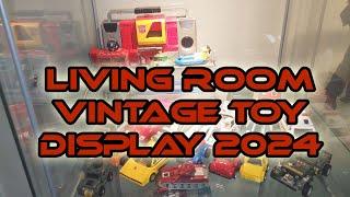 Living Room Vintage Toy Collection Display 2024