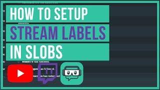 Streamlabs OBS - How To Setup Stream Labels (Last Donation, Sub Count, and More)