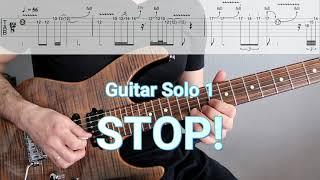 Joe Bonamassa - STOP! - First Guitar Solo - TAB's & Slow Playing (Patreon)