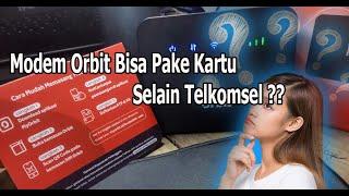 Cara Orbit Star Lite  Pake Sim Card Selain Telkomsel, Emang Bisa ?