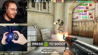 ohnepixel reacts to CS:GO on the Xbox 360