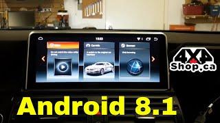 10.25 Android 8.1 Screen Navigation backup camera BMW X5 E70 Apple Carplay