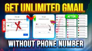 How to Create Multiple Email Addresses Without Number! | Get Unlimited Gmail Accounts 2024-2025