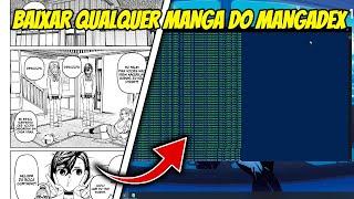 COMO BAIXAR MANGÁS NO MANGADEX USANDO GALLERY-DL