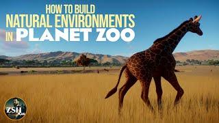 No Barriers, Buildings or Staff! How To Build Natural Environments in Planet Zoo