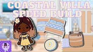 Coastal Villa Speedbuild ||Toca Life World||Mylittlegames||